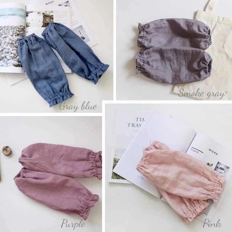 ปลอกแขนลินินPink
