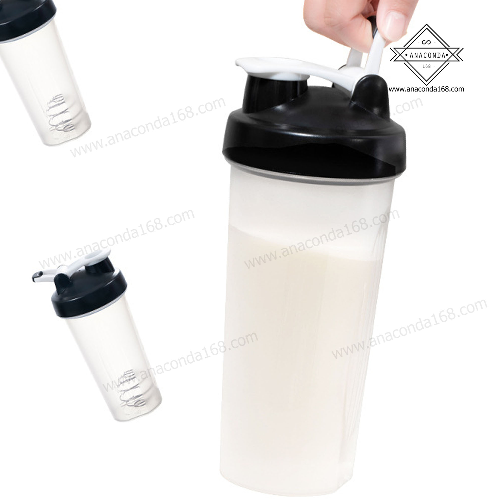 แก้วเชค แก้วชงพลาสติก 600ml.