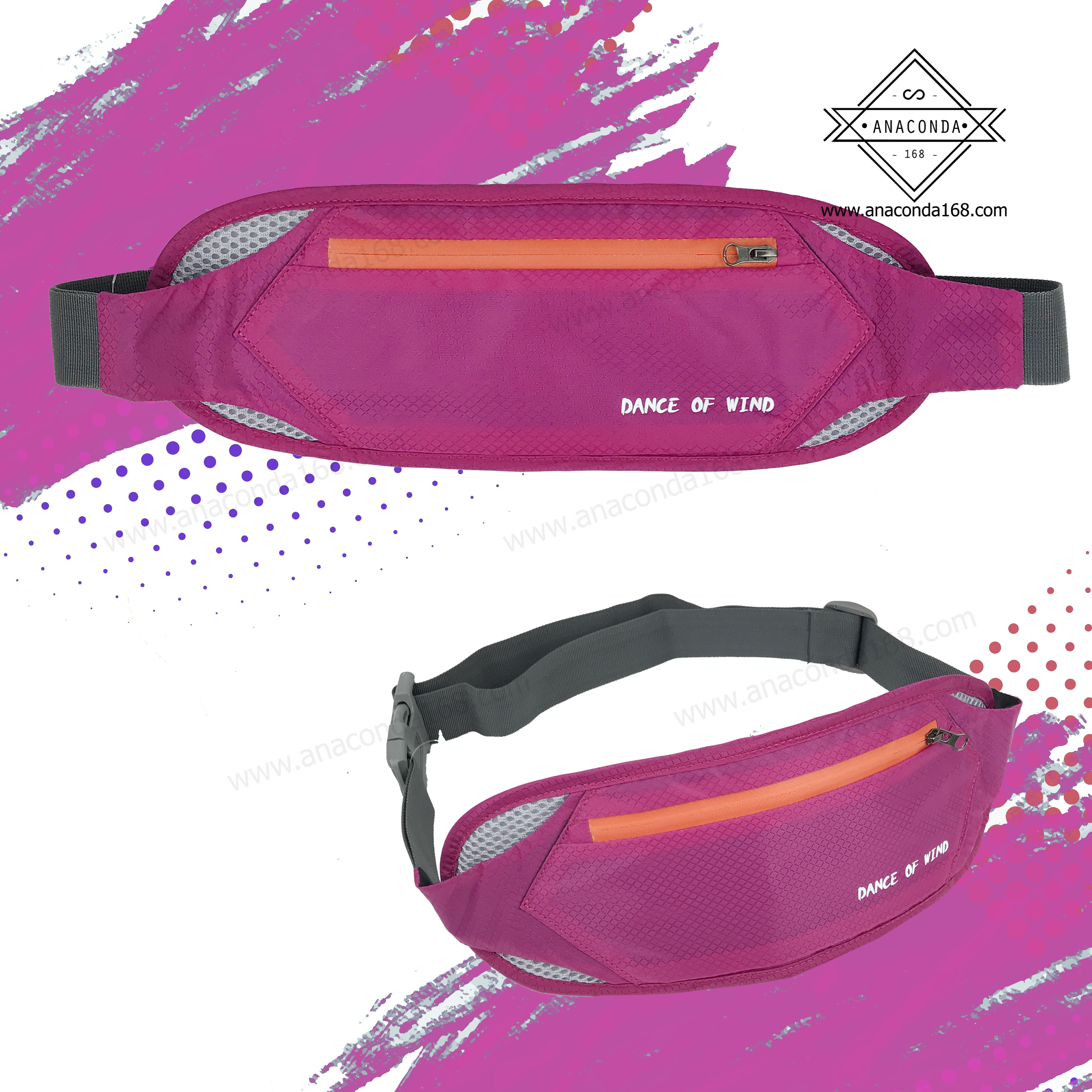 กระเป๋าคาดเอวสปอร์ต 1 ช่อง (Sport DOW)