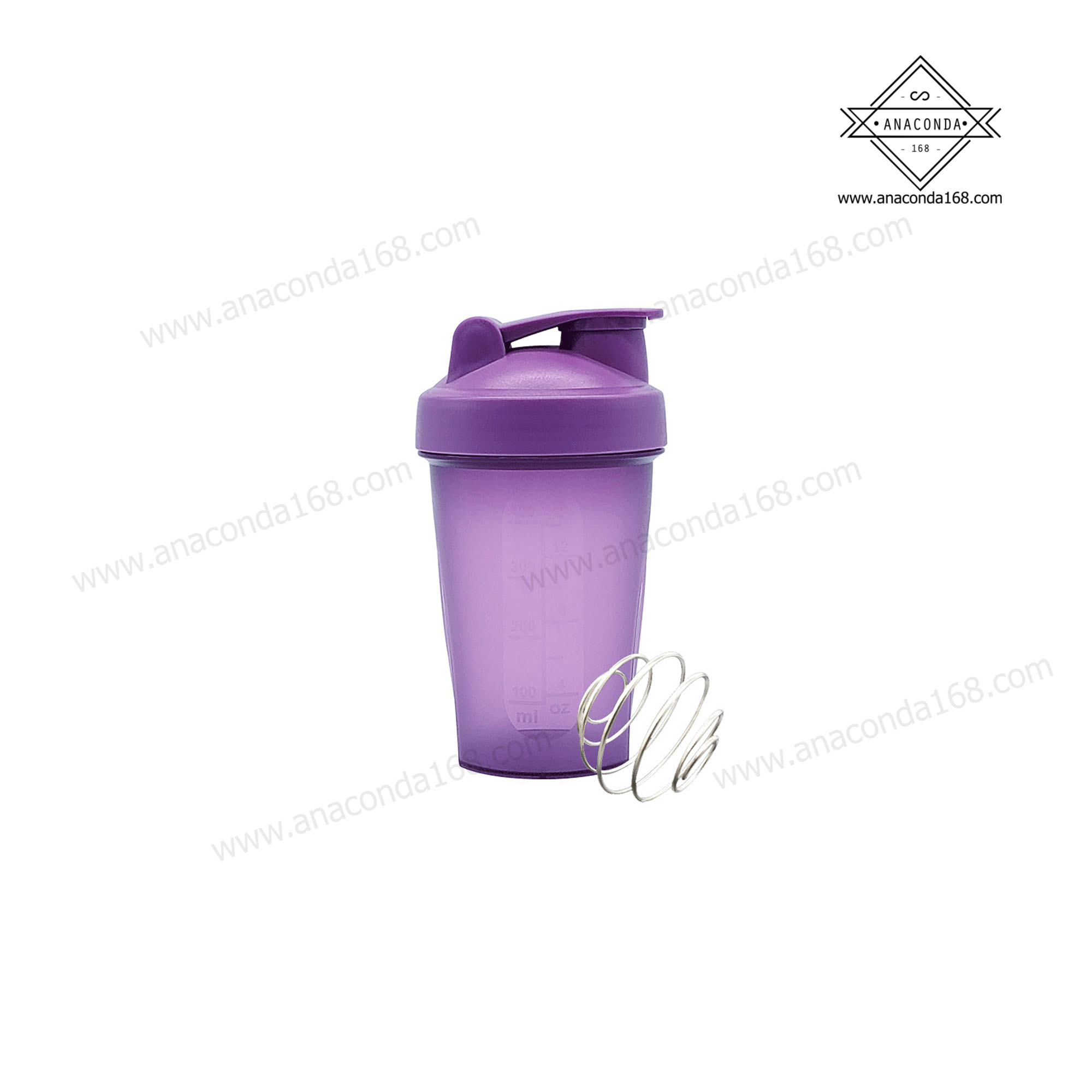 แก้วเชค แก้วชงพลาสติกสีสันสดใส 400ml.