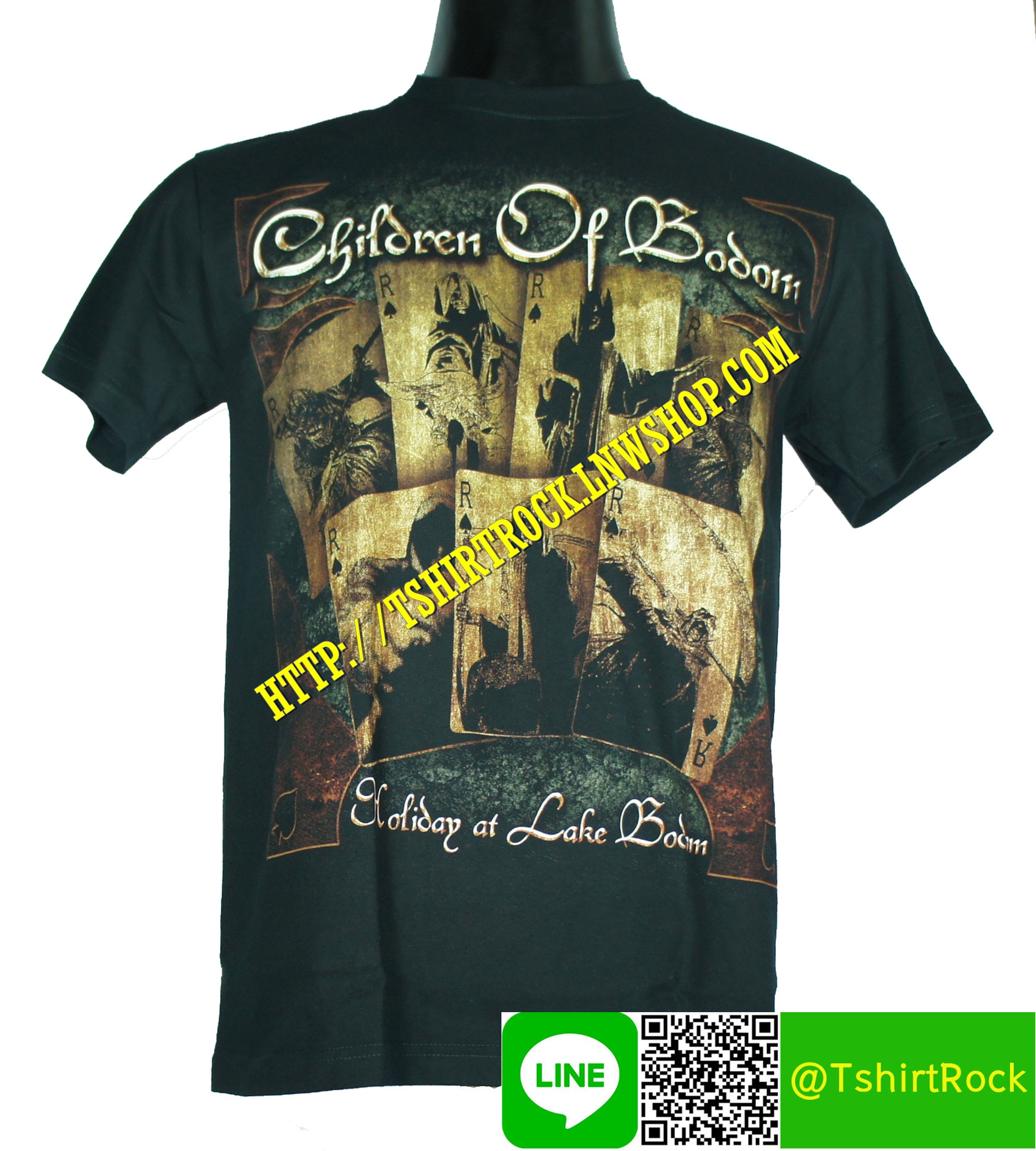 CHILDREN OF BODOM เสื้อยืดวงร็อค เมทัล ดนตรี เสื้อวง COB1277