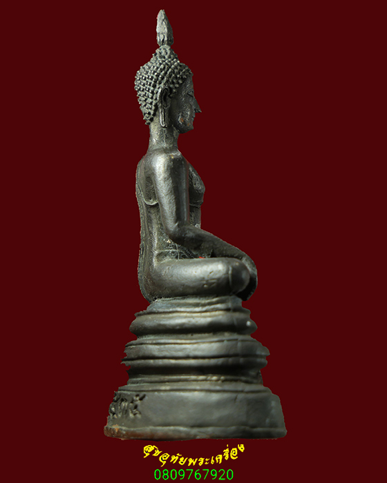 675.รูปหล่อพระพุทธมงคลศักดิ์สิทธิ์ วัดสังกัสรัตนคีรี ปี35 ขนาดบูชาหน้ารถ น่าบูชาครับ***2