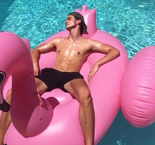 แพยาง Flamingo Big Size Free แพยางเป่าลม