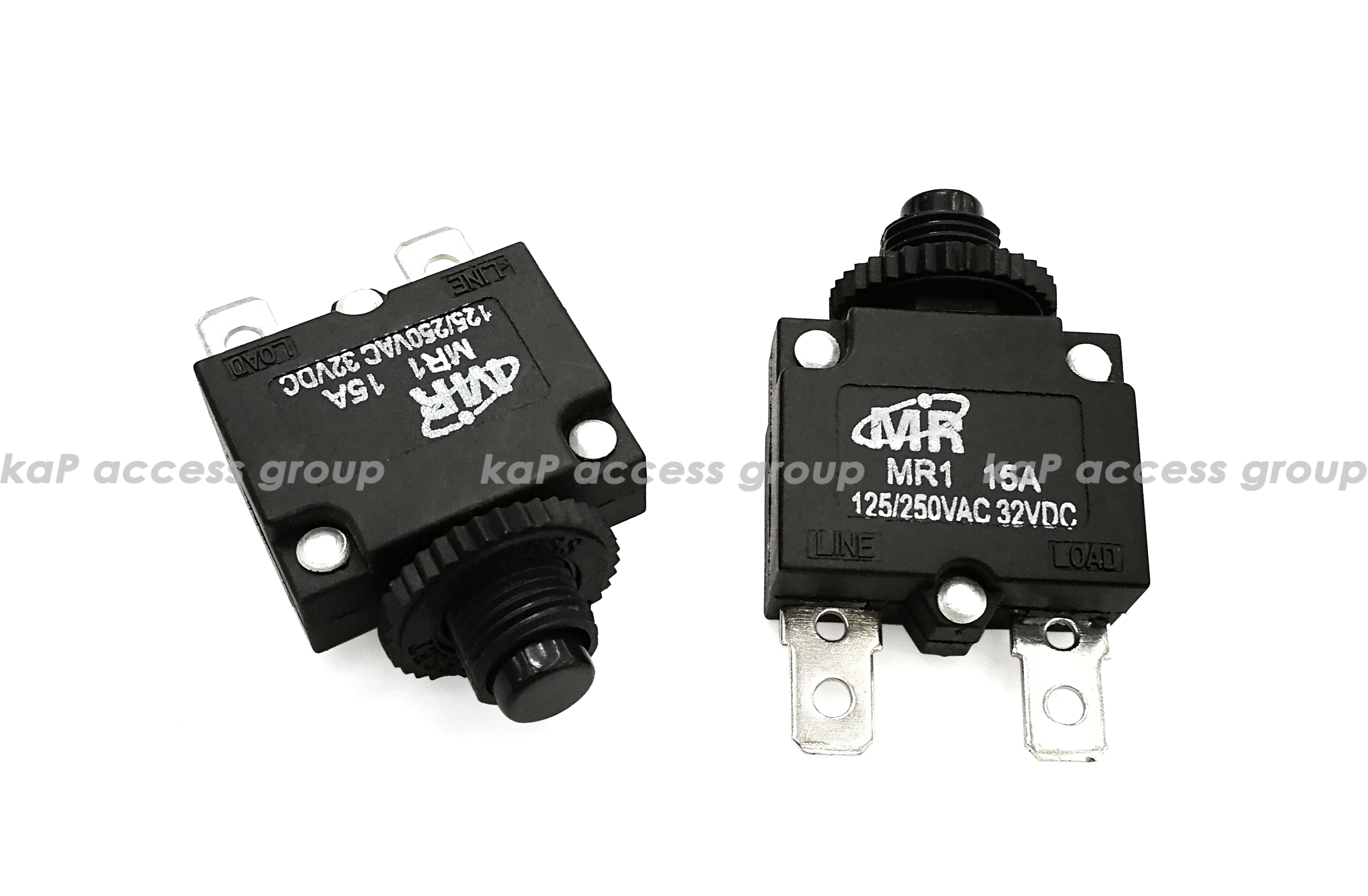 Circuit Breaker 15A 125/250VAC 32VDC