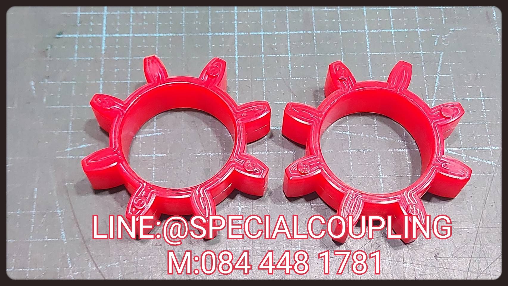 จำหน่ายSPIDER RED URE OD65 ID38 T18mm 8แฉก พร้อมส่งคะ สอบถามได้คะ