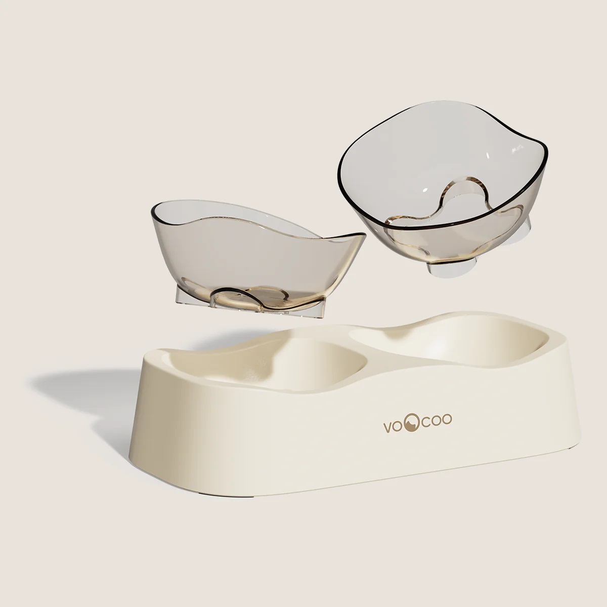 ถาดอาหารคู่ VOOCOO Wave Duo Bowl