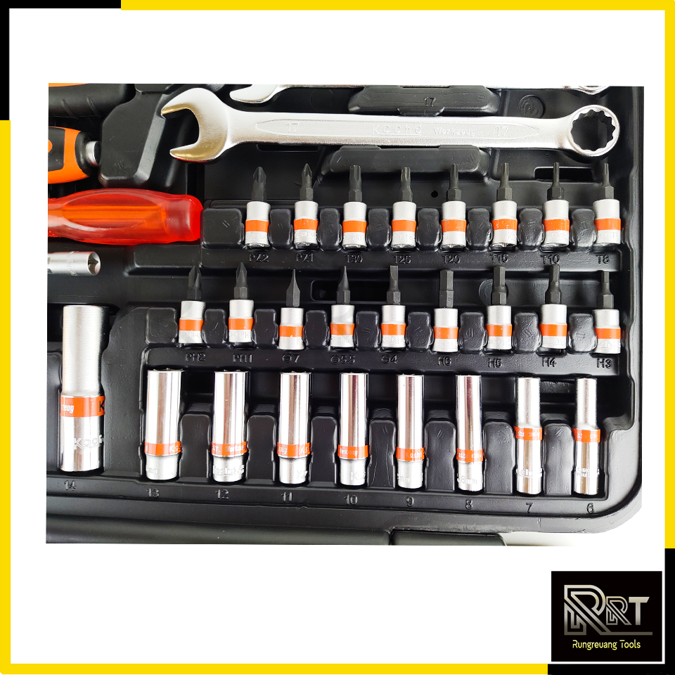 KOCHE บล็อกชุด รุ่น KS-111 ชุดเครื่องมือ 111 ชิ้น
