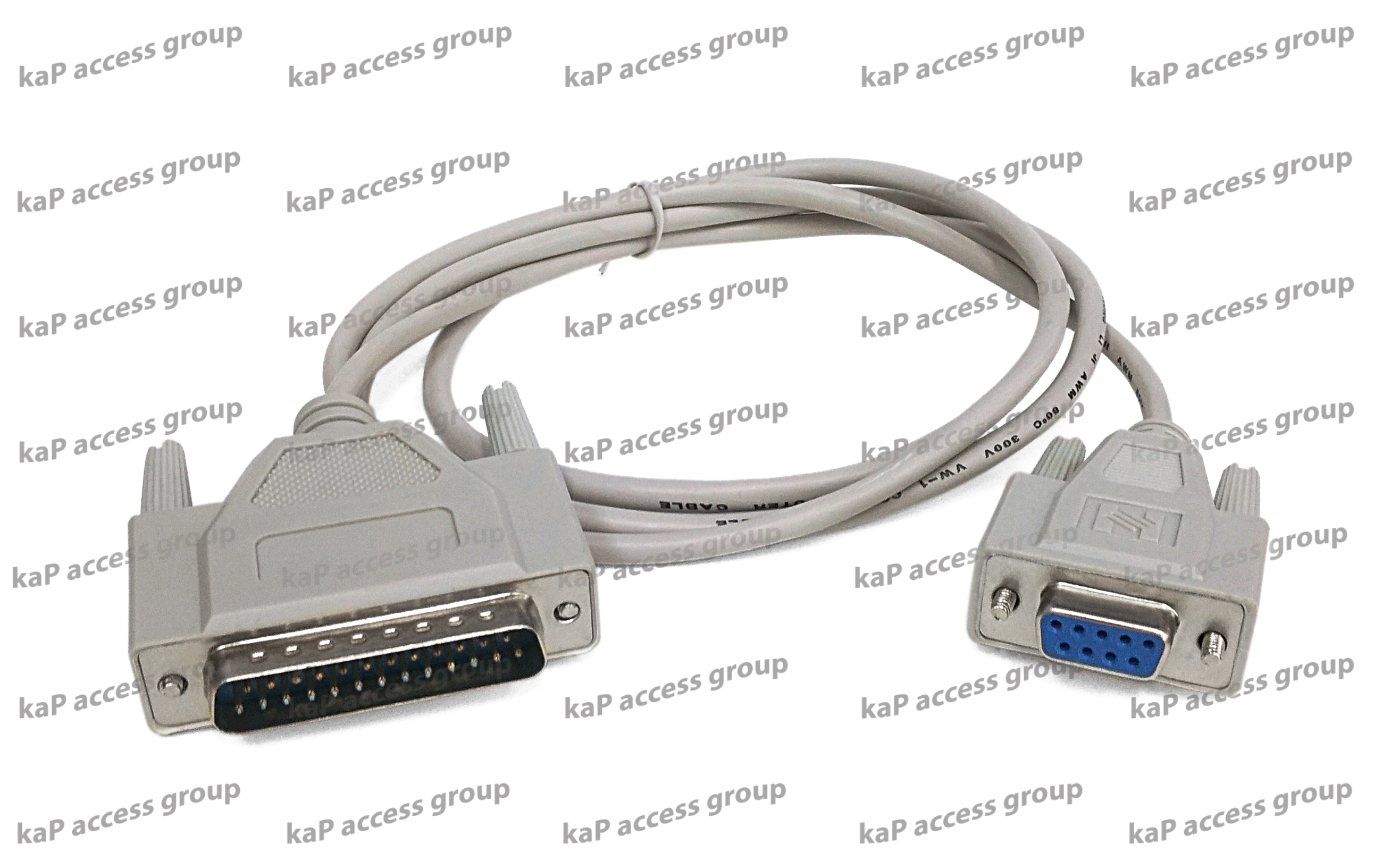 สาย DB25 พิน (ตัวผู้) parallel ไป DB9 พิน (ตัวเมีย) rs232 (serial) ความยาว 1.5เมตร