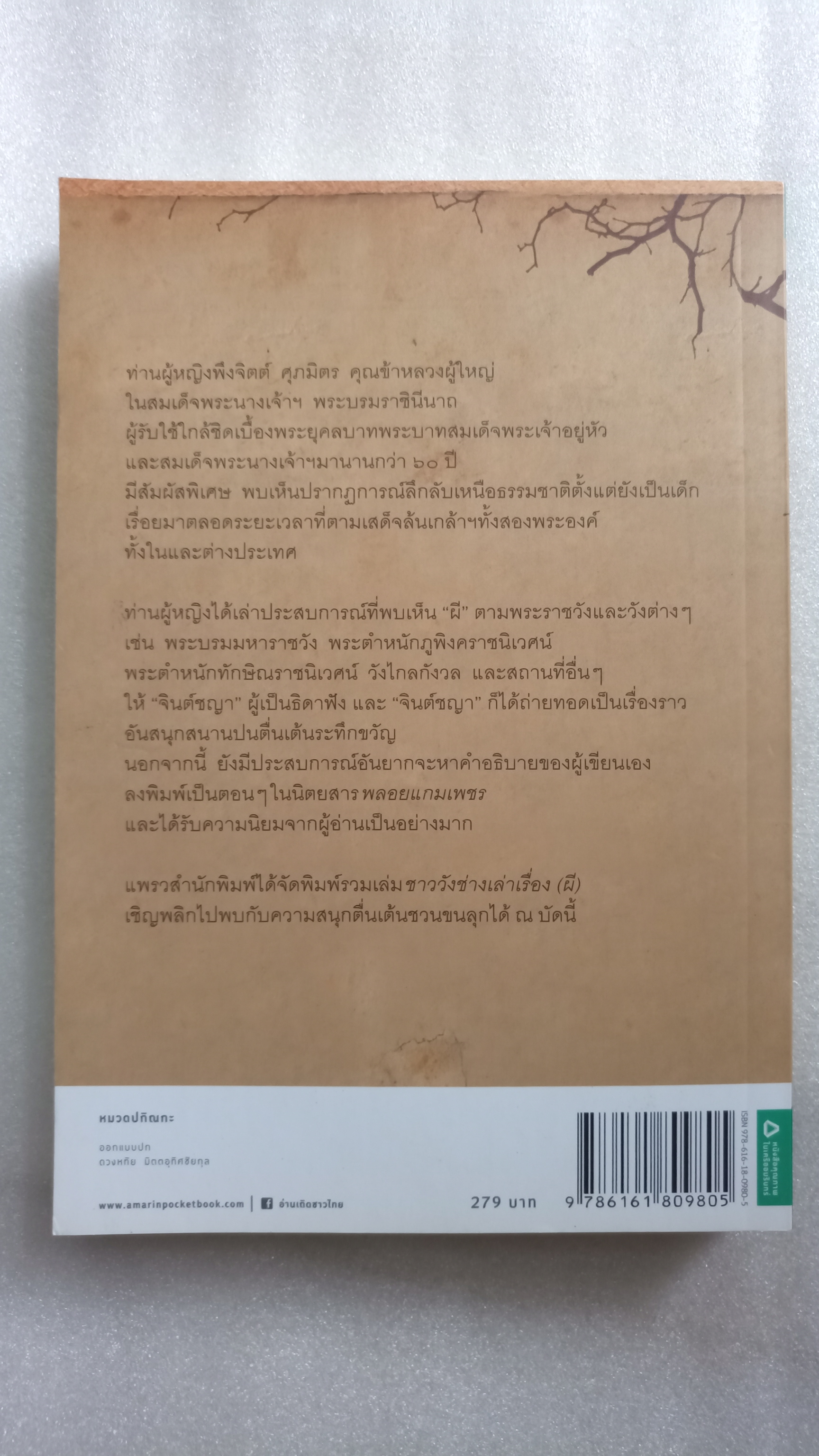 ชาววังช่างเล่าเรื่อง ( ผี ) / จินต์ชญา