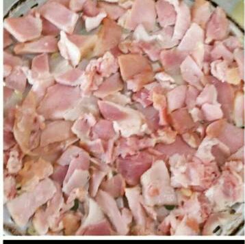 เศษ เบคอน A 1000 กรัม