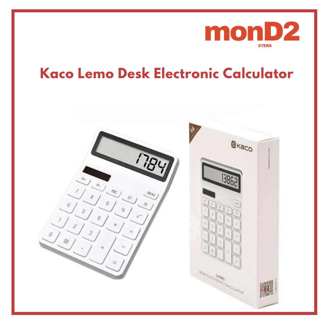 Kaco Lemo Desk Electronic Calculator เครื่องคิดเลข