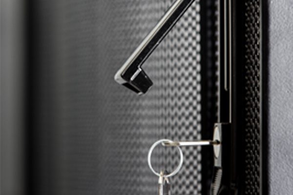 HP-6042 CURVE 19" HIGH PERFORATION EXPORT SERVER RACK 42U (60x100 cm.) สูง 205 cm.