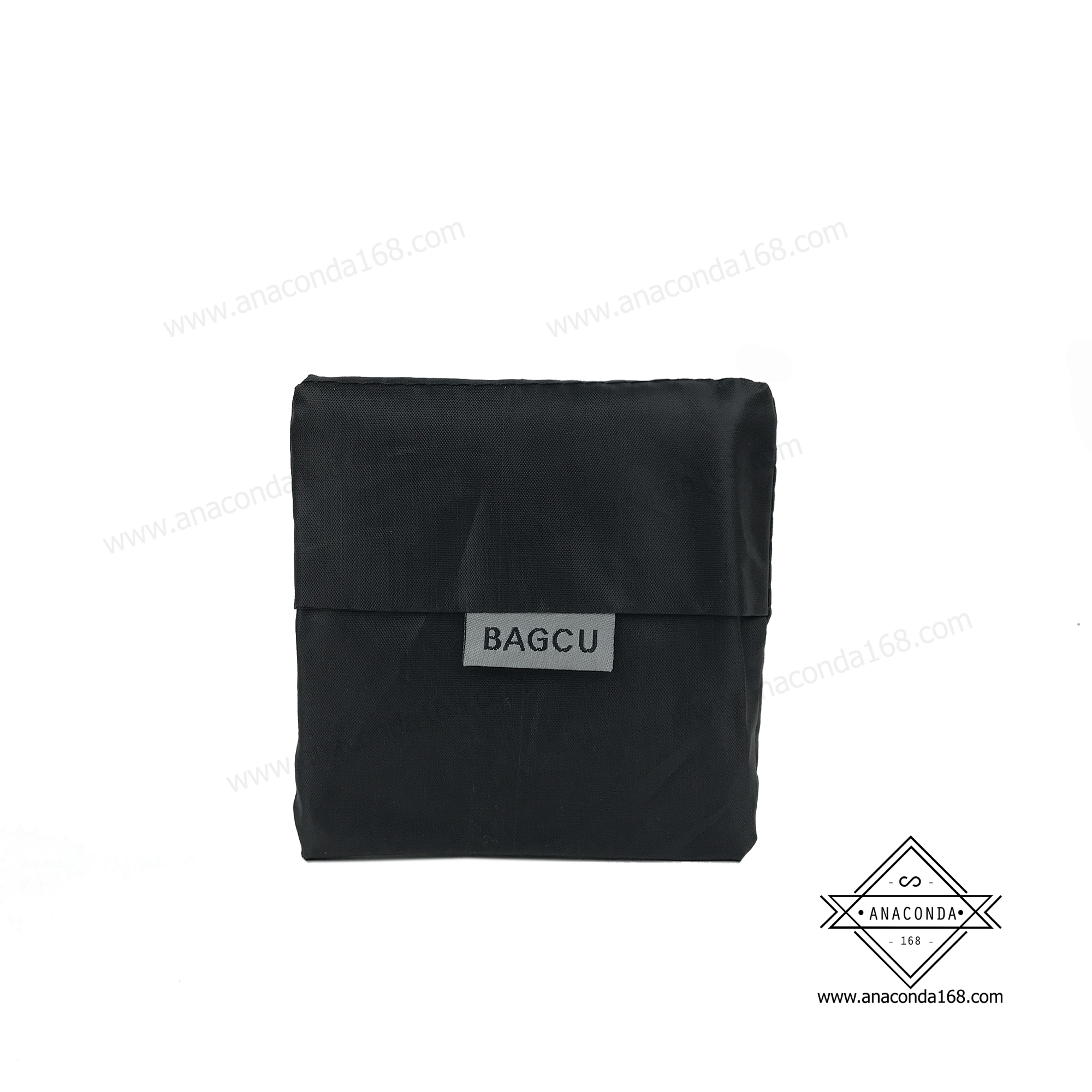 กระเป๋าช็อปปิ้งพับเก็บได้ BAGCU สีพื้น (Shopping Bag)