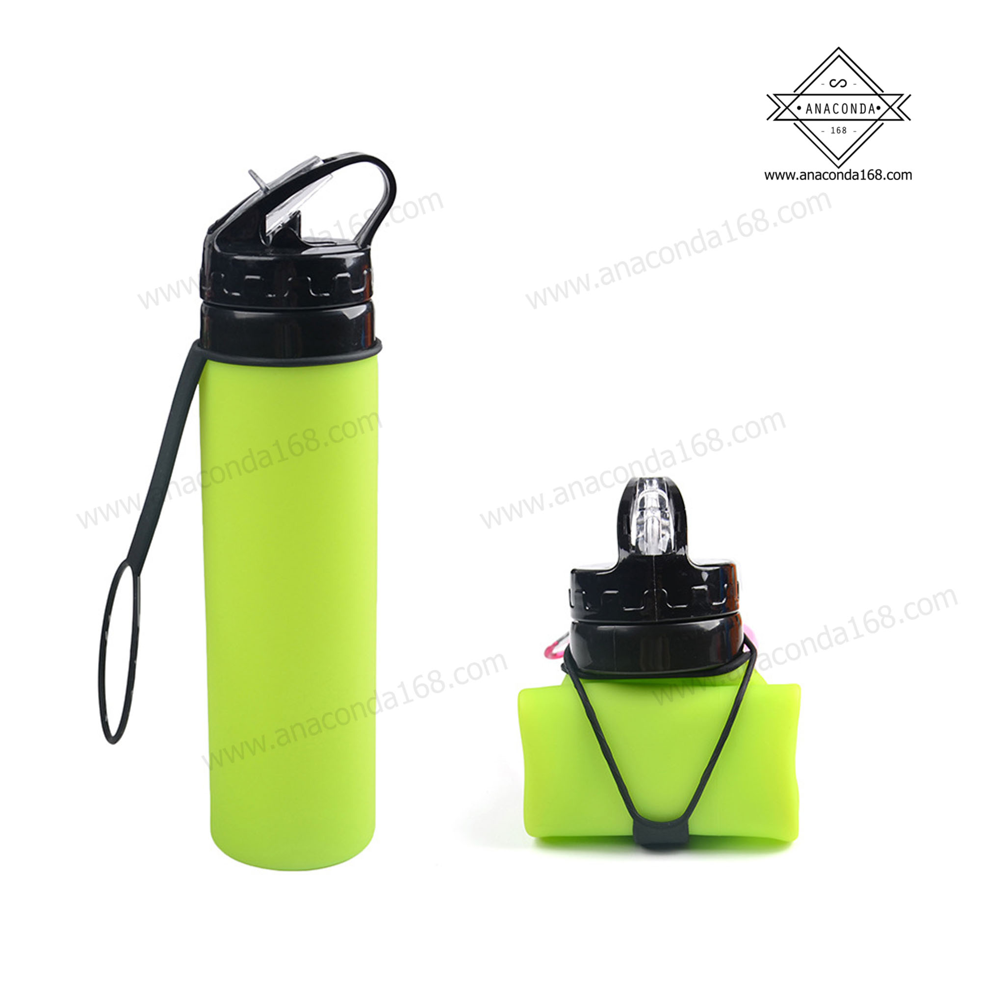 กระบอกน้ำซิลิโคน ขนาด 600 ml.