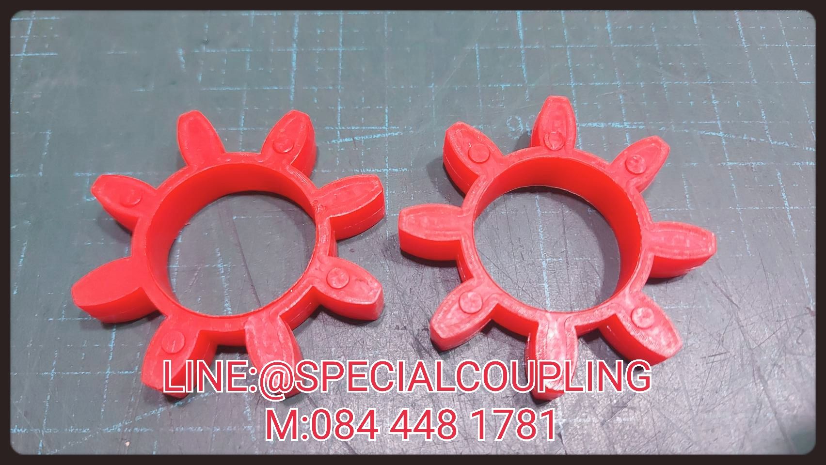 จำหน่ายSPIDER RED URE OD55 ID30 T11mm 8แฉก พร้อมส่งคะ สอบถามได้คะ