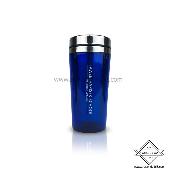 แก้วเก็บความร้อน ความเย็น 2 ชั้น สกรีนโลโก้