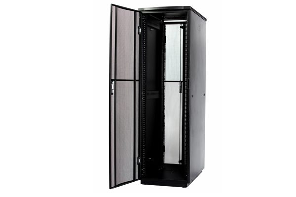 HP-8245 CURVE 19" HIGH PERFORATION EXPORT SERVER RACK 45U (80x120 cm.) สูง 218 cm.