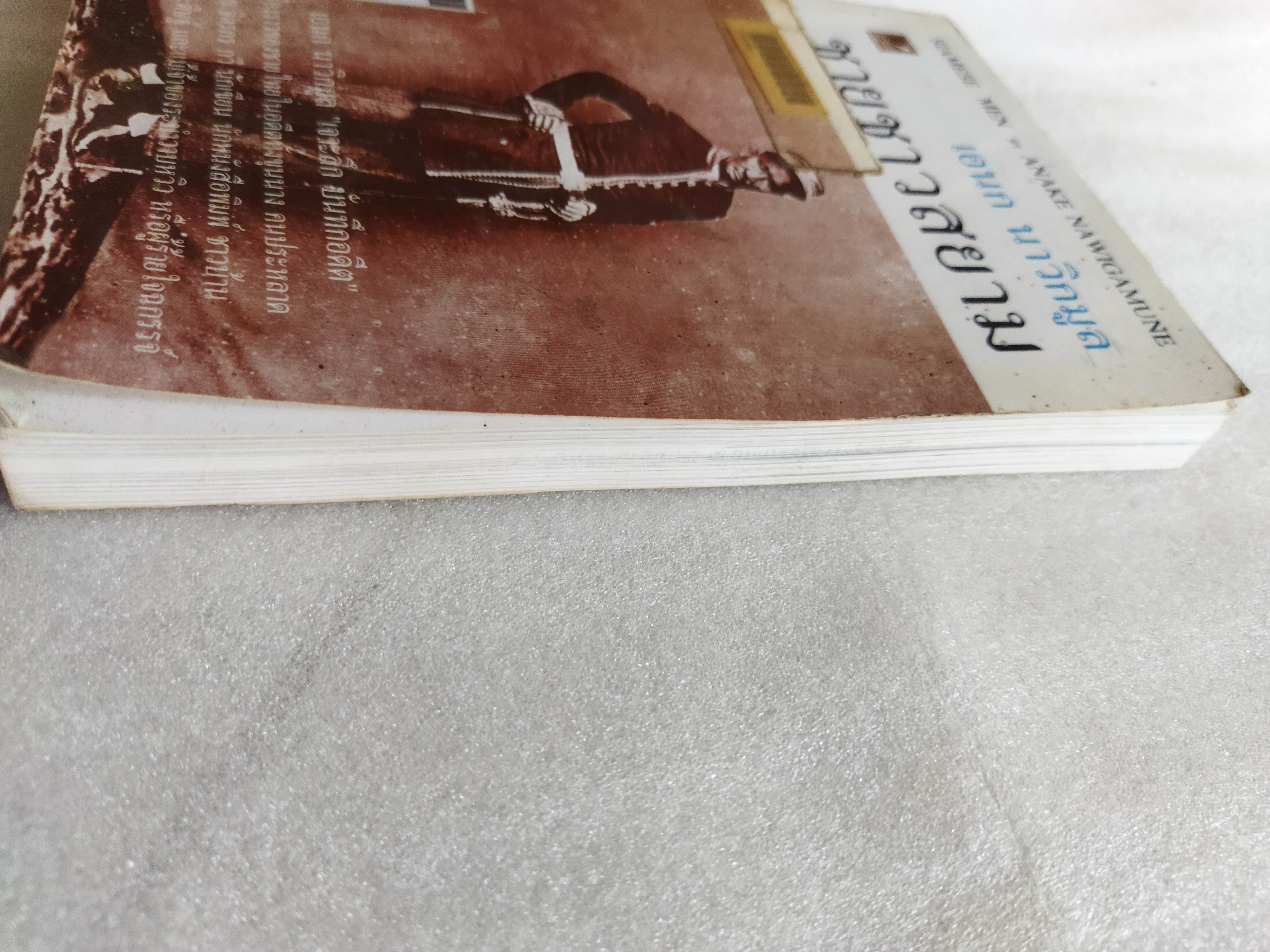 ชายชาวสยาม / เอนก นาวิกมูล *ตำหนิ