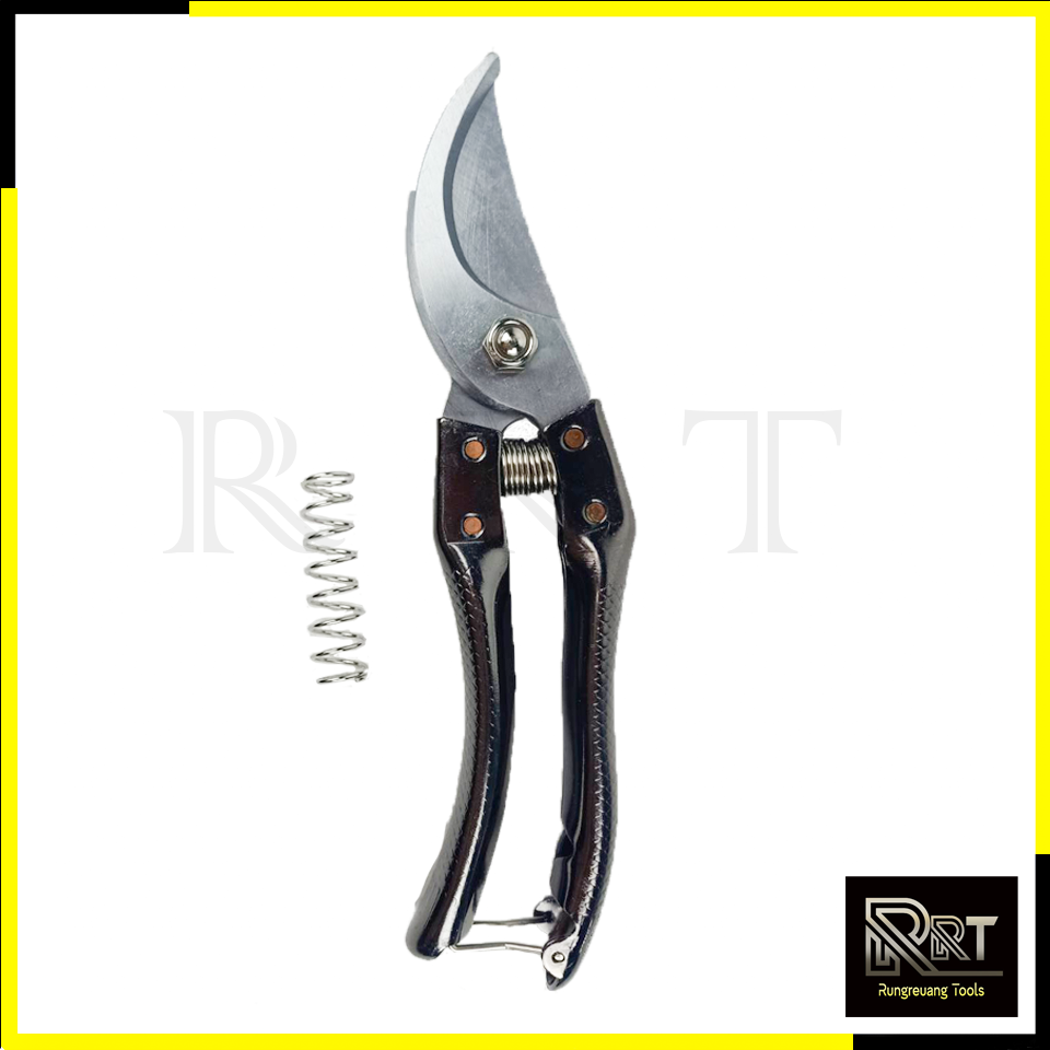RRT กรรไกรตัดกิ่ง ขนาด 8"นิ้ว รุ่น W4114 (สแตนเลส)