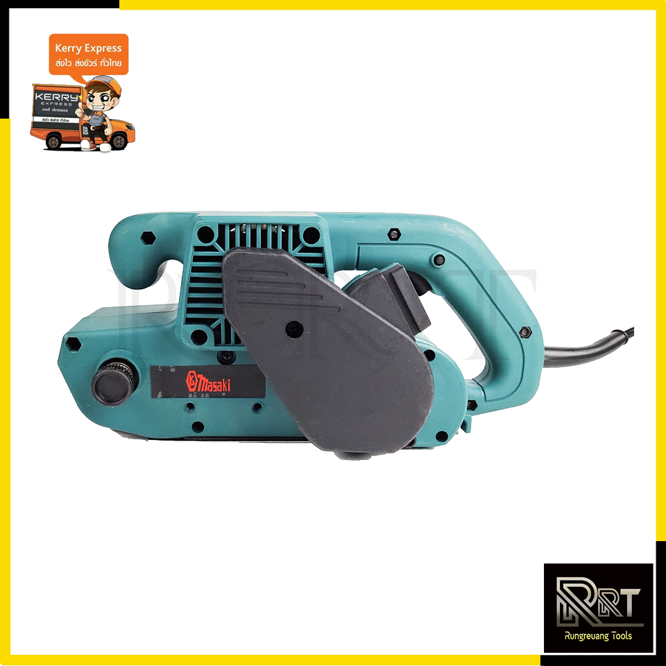 MASAKI เครื่องขัดกระดาษทราย-สายพาน(รถถัง) 3"นิ้ว - รุ่น MK-9901