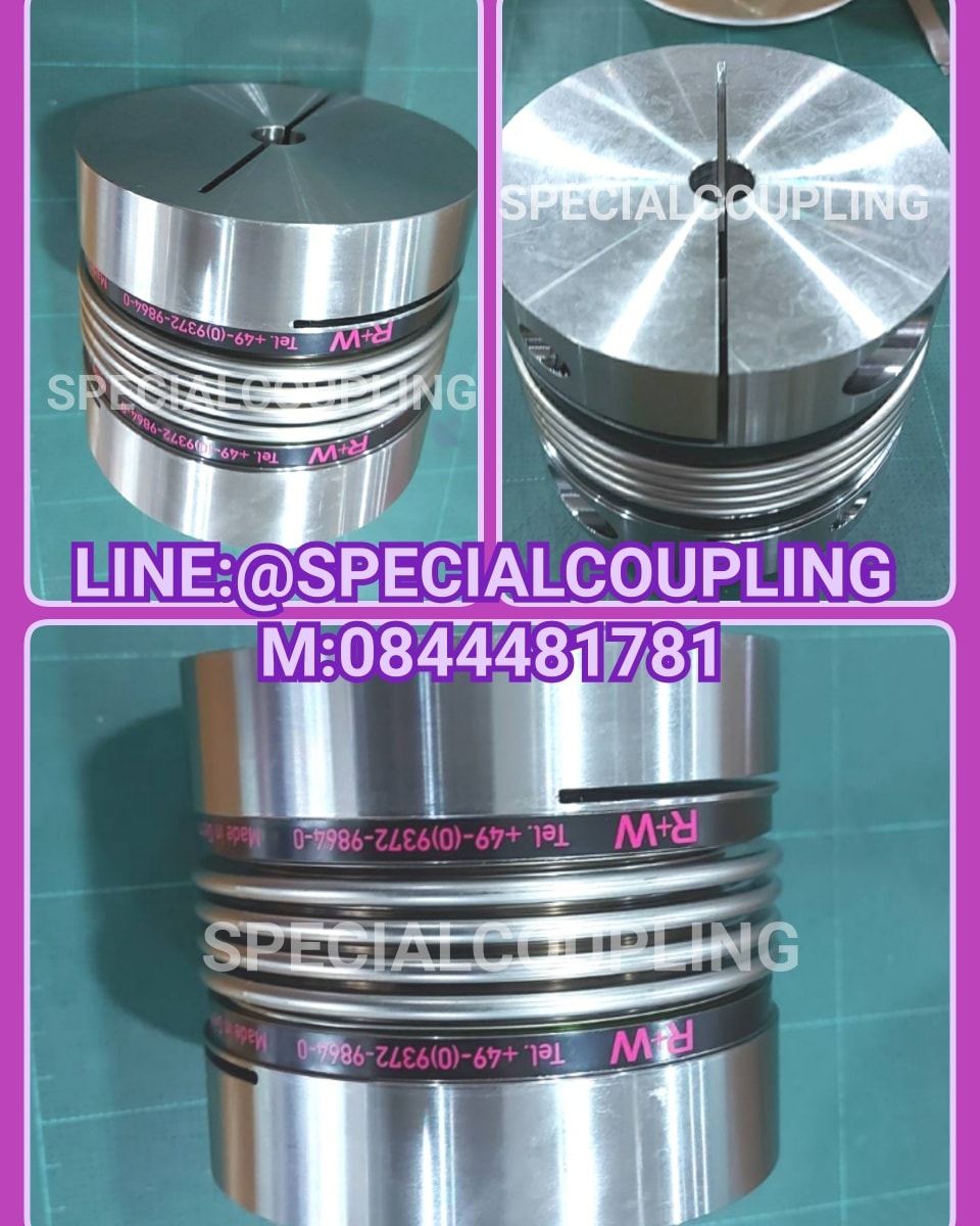 จำหน่ายR+W BELLOW COUPLING BKC 300 OD110MM L94mm. พร้อมส่งคะ สอบถามได้คะ