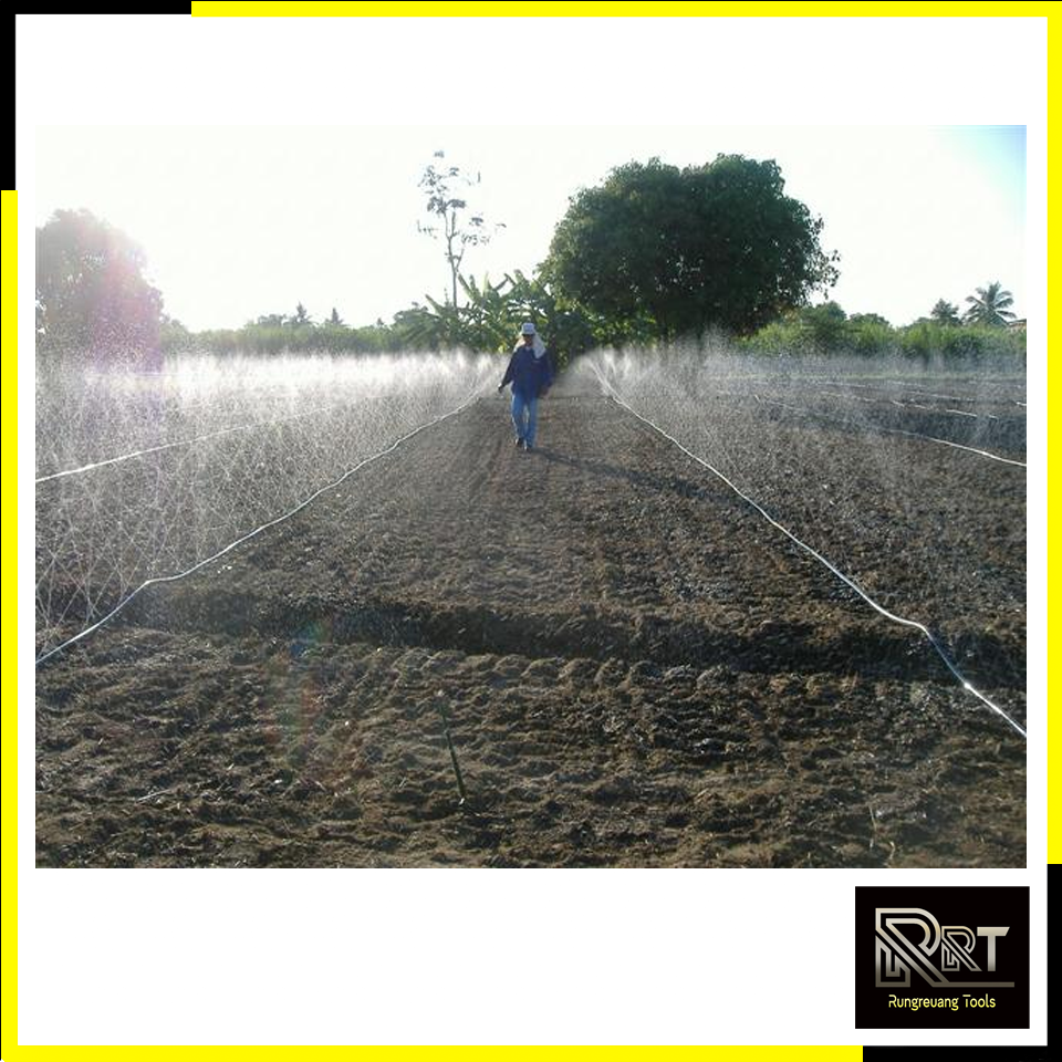 YAMAJIMA เทปน้ำพุ่ง 1นิ้ว 5รู ยาว 200 เมตร