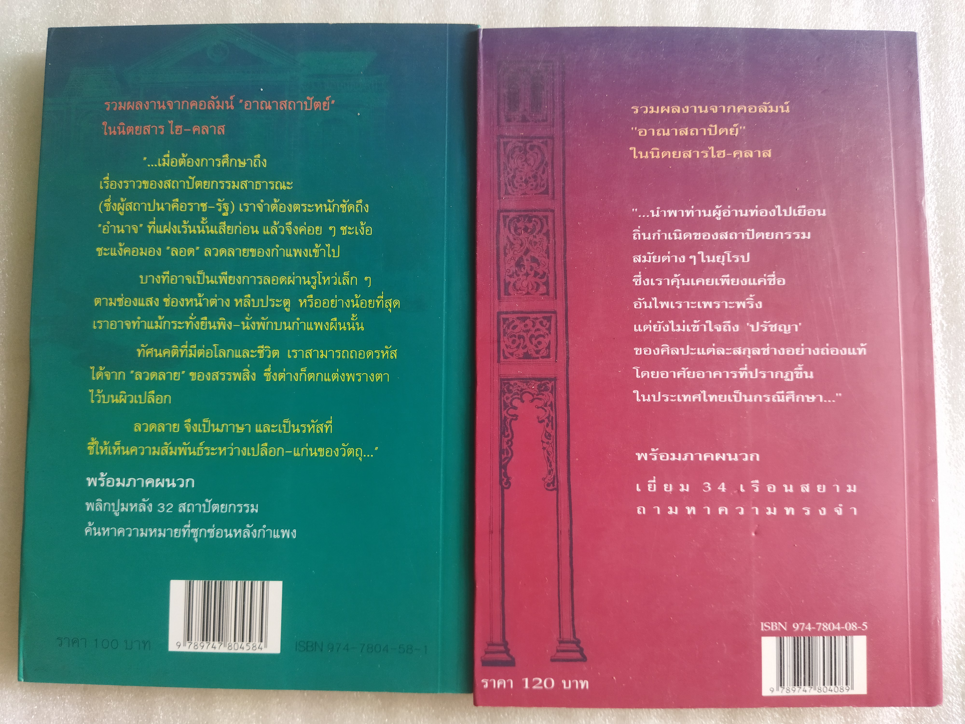 เยี่ยมเรือนเยือนอดีต + ลอดลายกำแพง / ดร.เพ็ญสุภา สุขคตะ
