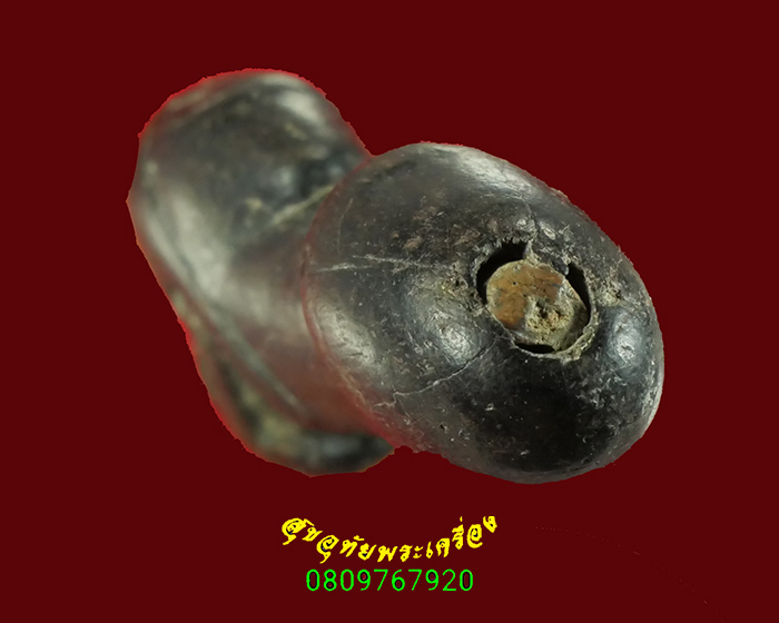 502.ปลัดขิกหลวงพ่อกลั่น วัดอินทราวาส จ.อ่างทอง ยุคต้น เข้มขลังคลาสสิก พบเจอน้อยน่าบูชาครับ