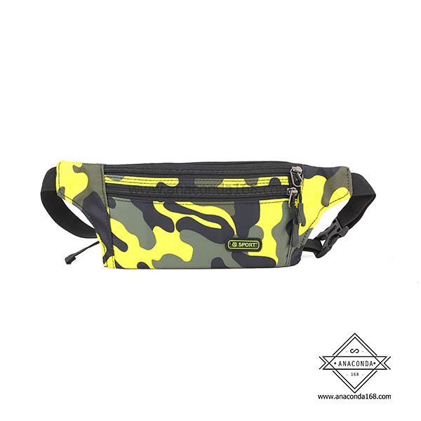 กระเป๋าคาดเอวสปอร์ต 3 ซิปแบบลาย V.1(Sport Bag)