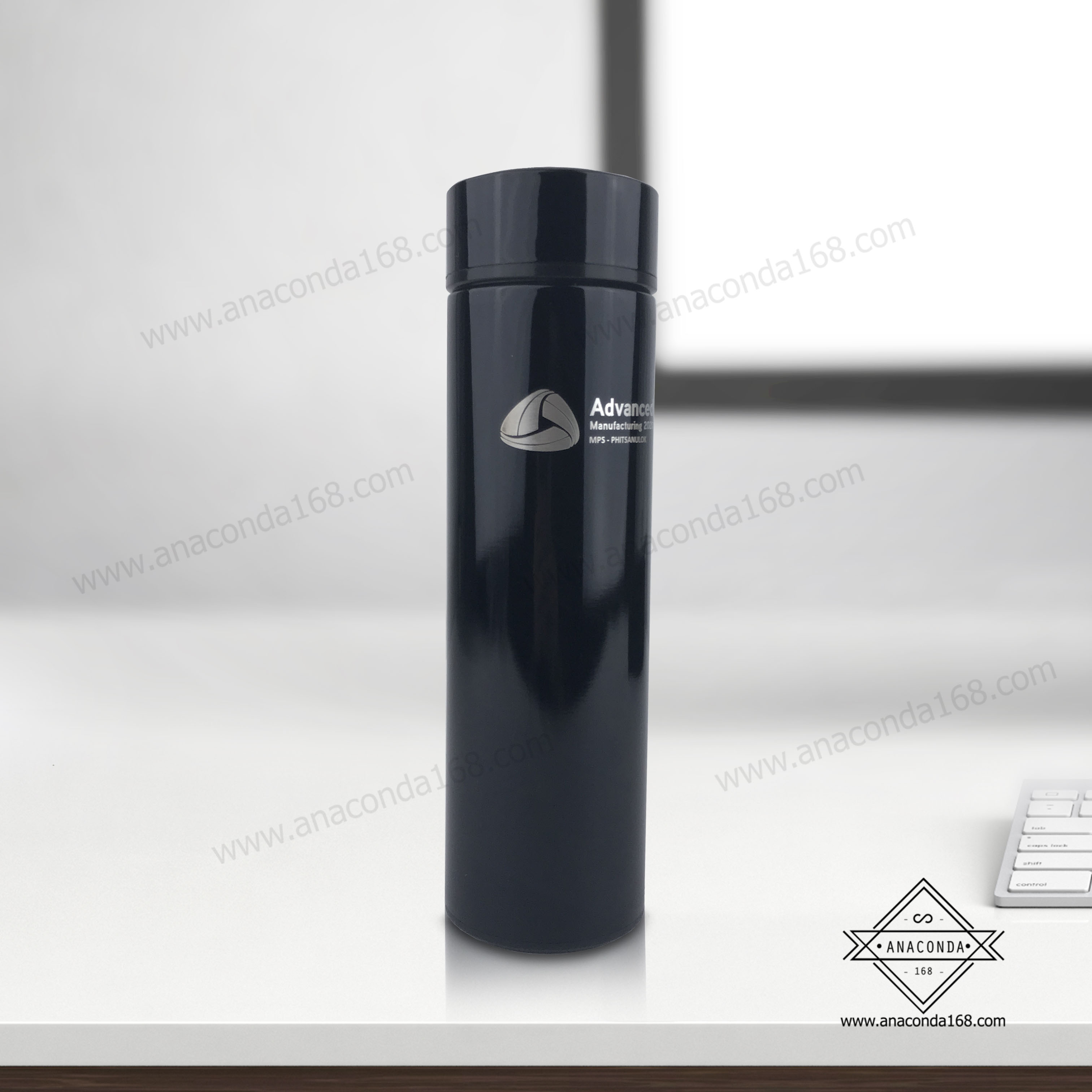 กระบอกน้ำเก็บอุณหภูมิ (Water Bottle) เลเซอร์โลโก้