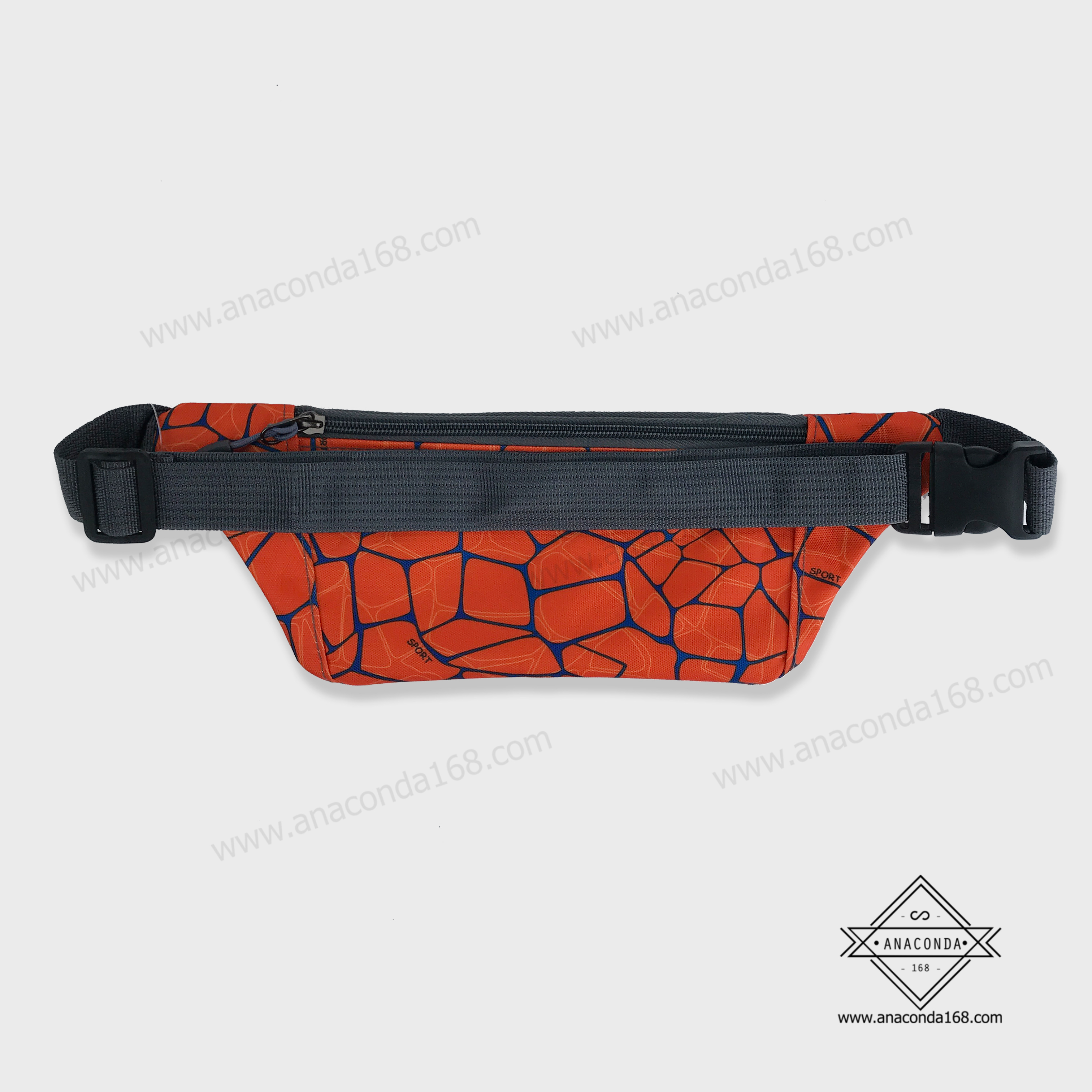 กระเป๋าคาดเอวสปอร์ต 3 ซิปแบบลาย V.4(Sport Bag)