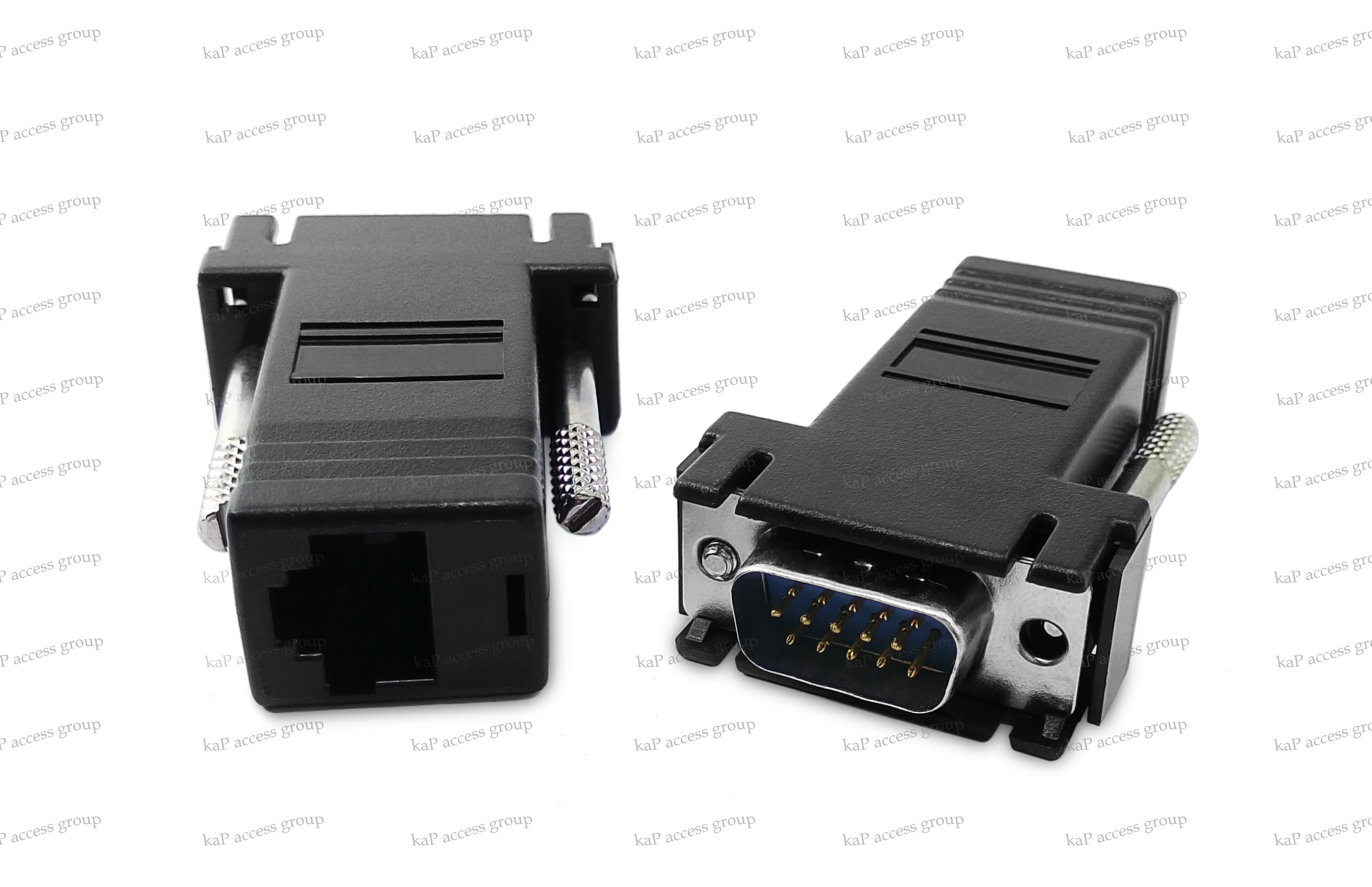 ชุดประกอบ VGA Male to LAN (RJ45) Female Adapter