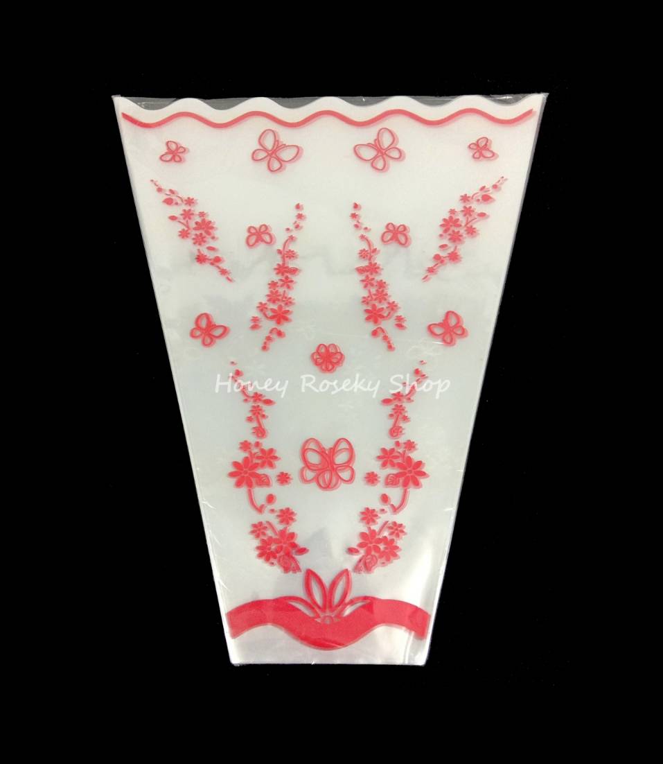 ซองใส่ดอกไม้ รุ่น 5B (แพ็คละ100ใบ ต่อ 1 สี)