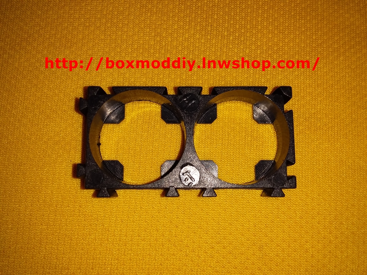 รางบล็อกเปลือย แบตเตอรี่18650 1x2 diy spot welding rack