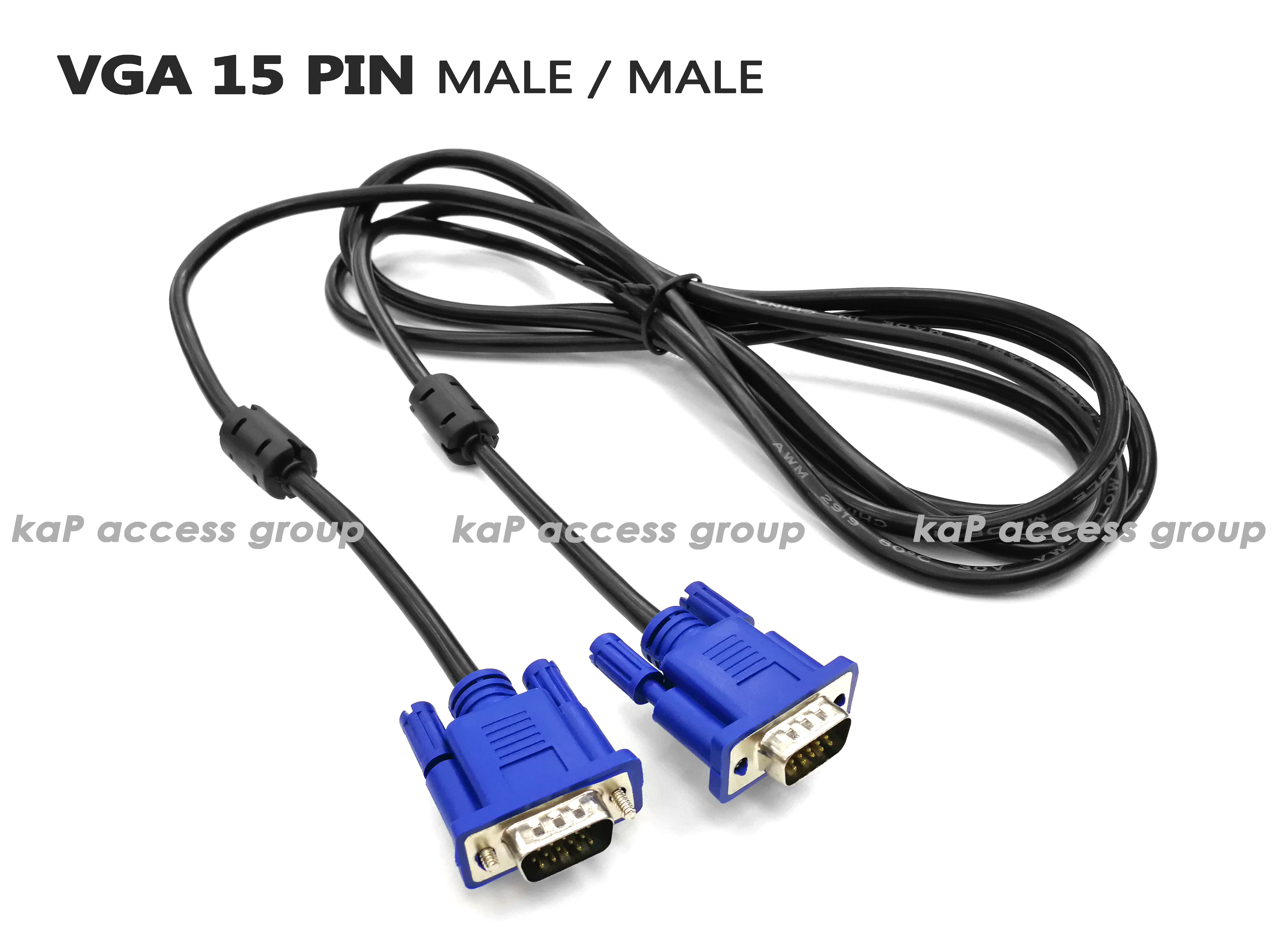 สาย VGA 3+6 Male / Male (3เมตร)