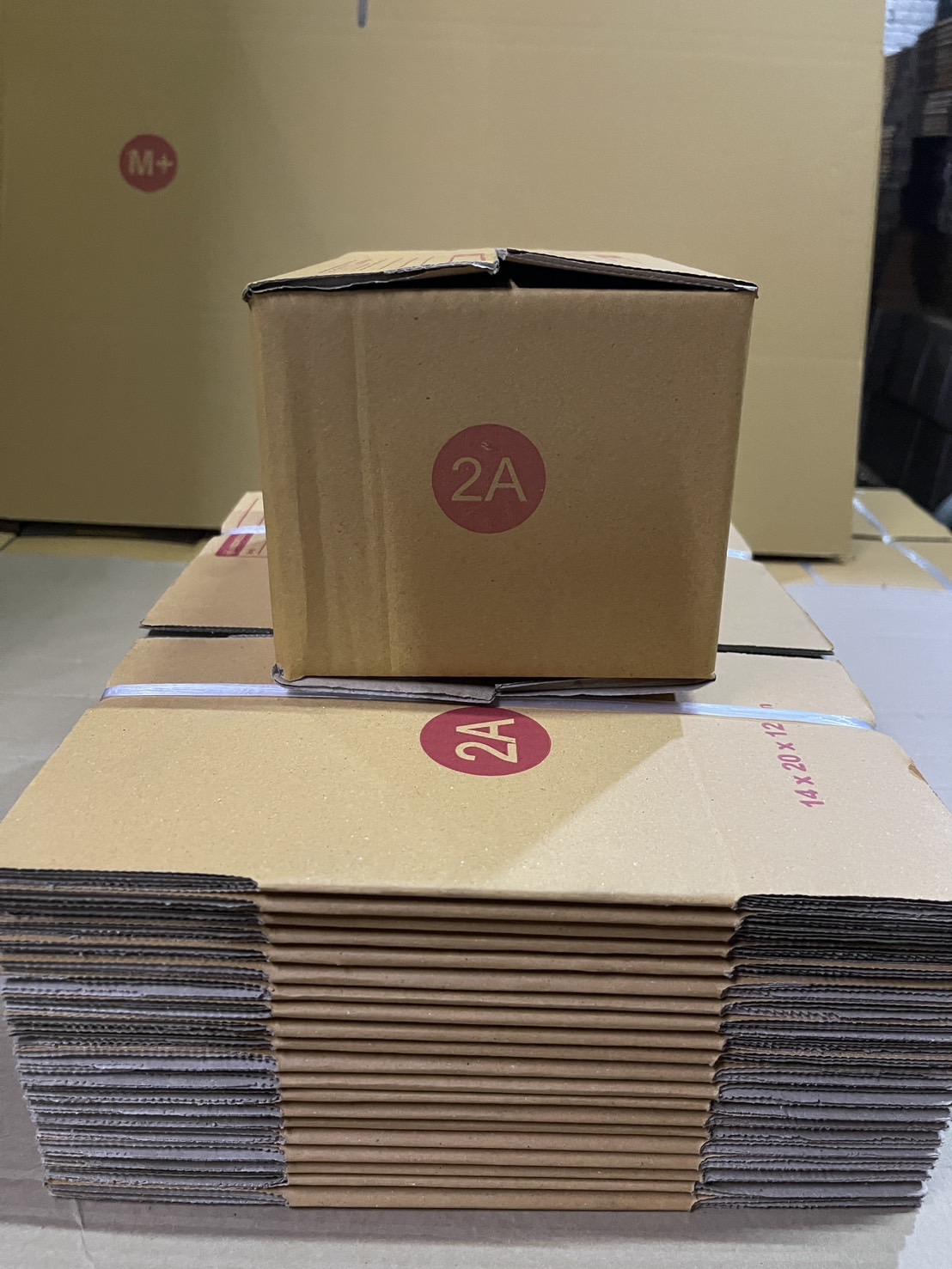 กล่องไปรษณีย์ เบอร์ 2A พิมพ์ (1แพค 20ใบ)