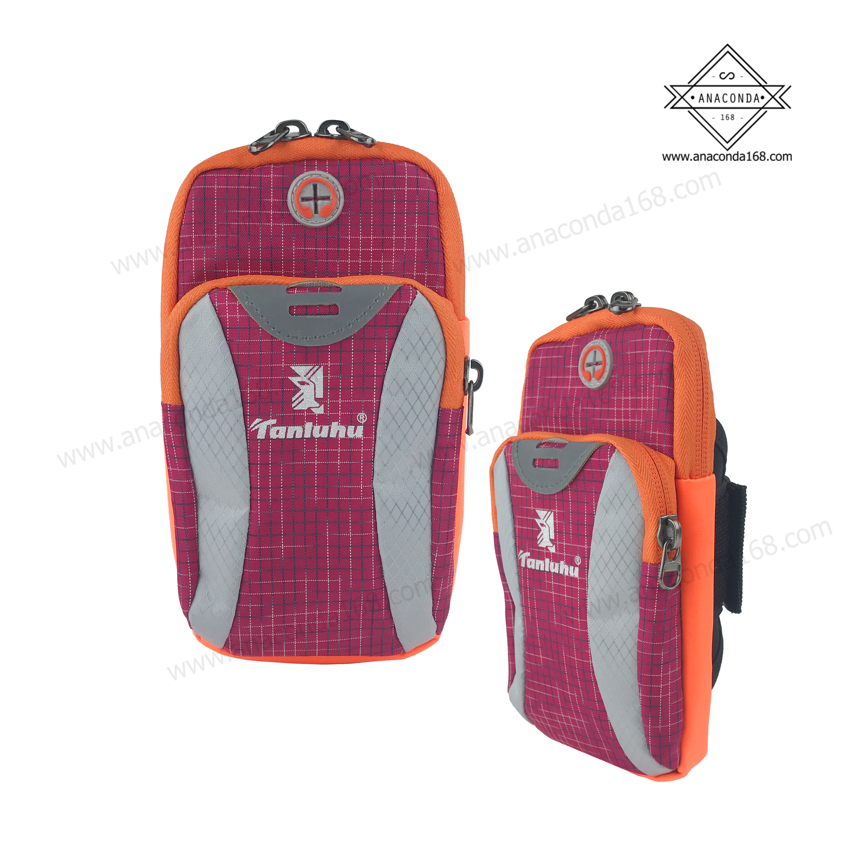 กระเป๋าคาดแขน Tanluhu พร้อมช่องใส่หูฟัง