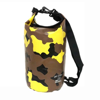 กระเป๋ากันน้ำ Dry Super รุ่น Super Camo 5 ลิตร ลายพรางสีเหลือง