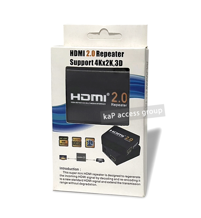 2160P HDMI 2.0 Repeater Box Extender Booster