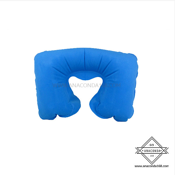 หมอนรองคอเป่าลมพกพา V.2 (neck pillow)