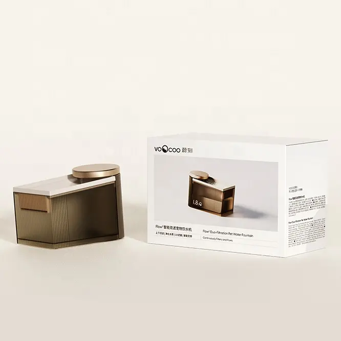 น้ำพุระบบไร้สาย VooCoo Flow Automatic Sterilizing Pet Water Fountain