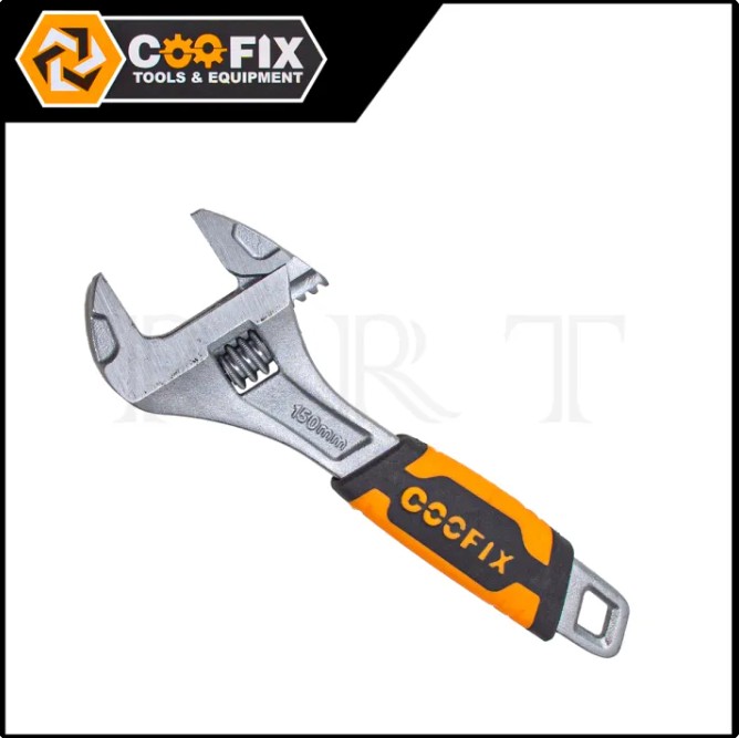 COOFIX ประแจเลื่อน 6 นิ้ว รุ่น CFH-B01003-6 เหมาะกับการใช้งานขันเกลียว น๊อตหรือยึดอุปกรณ์ต่างๆ