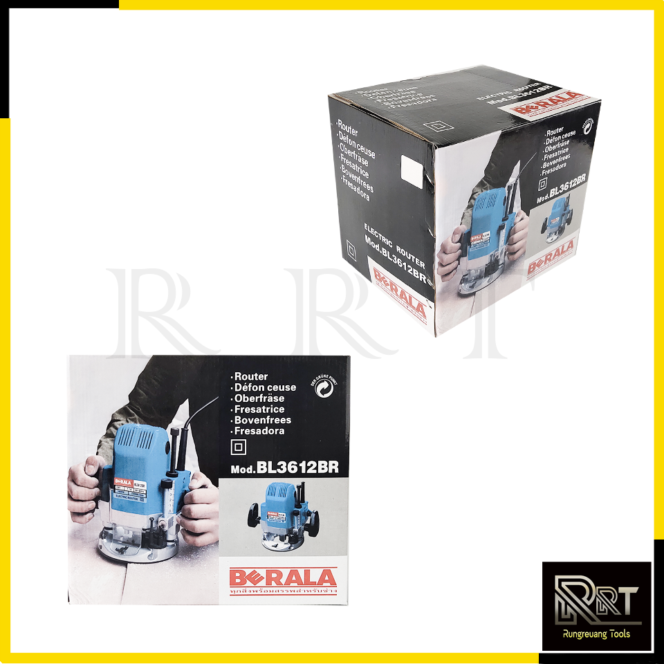 BERALA เร้าเตอร์ เครื่องเซาะร่องไม้ รุ่น BL-3612BR