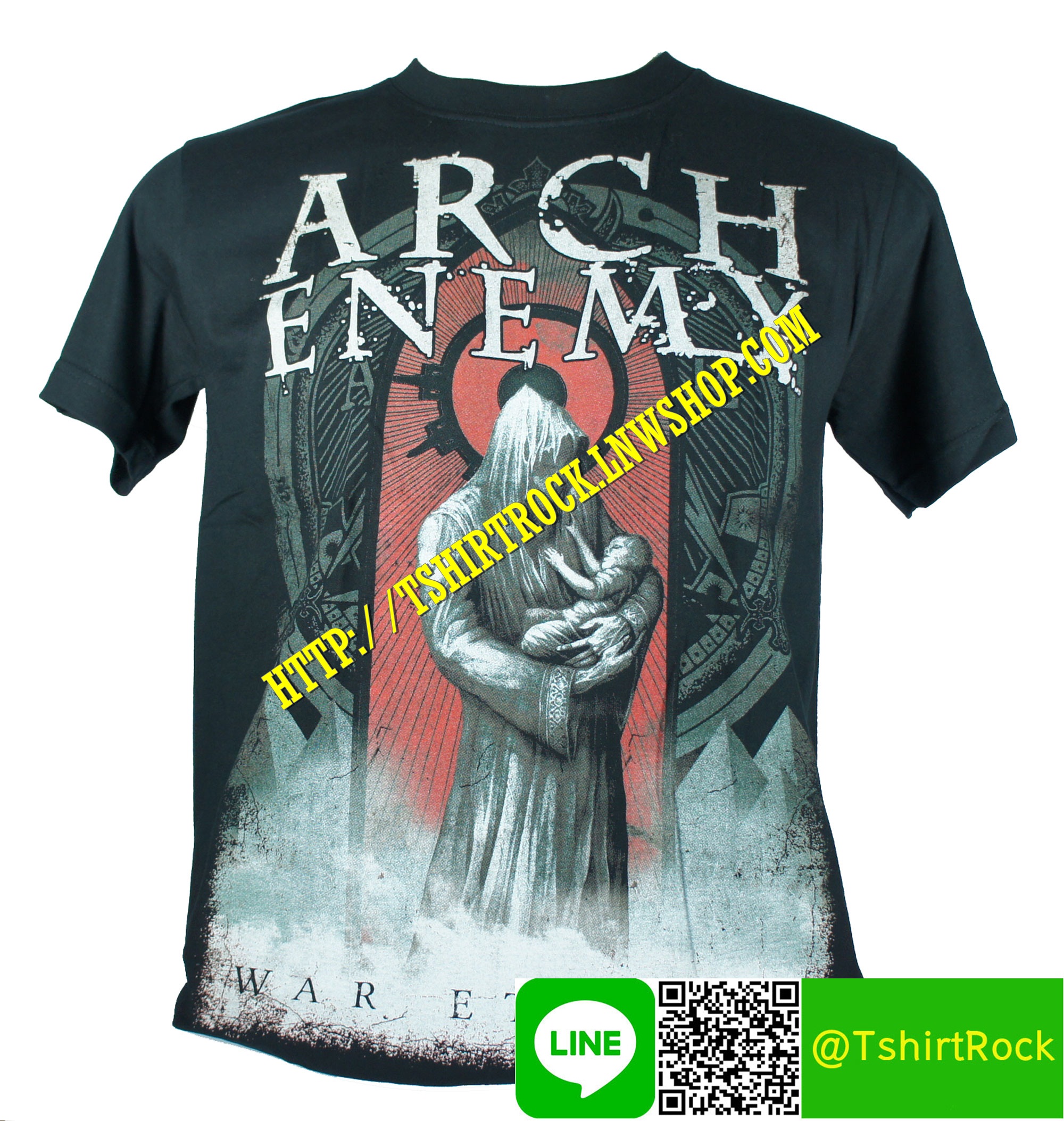 ARCH ENEMY เสื้อยืดวงร็อค เมทัล ดนตรี เสื้อวง AEM1472