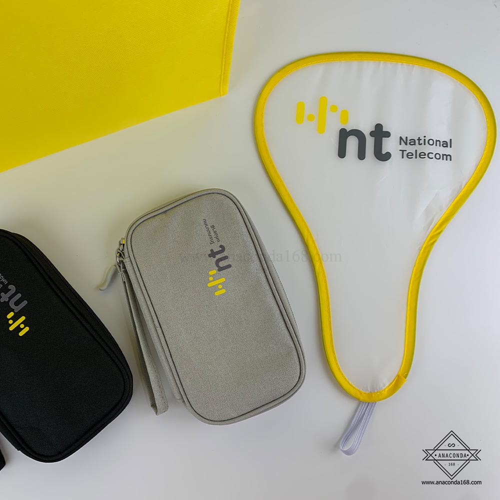 พัดสปริงทำโลโก้