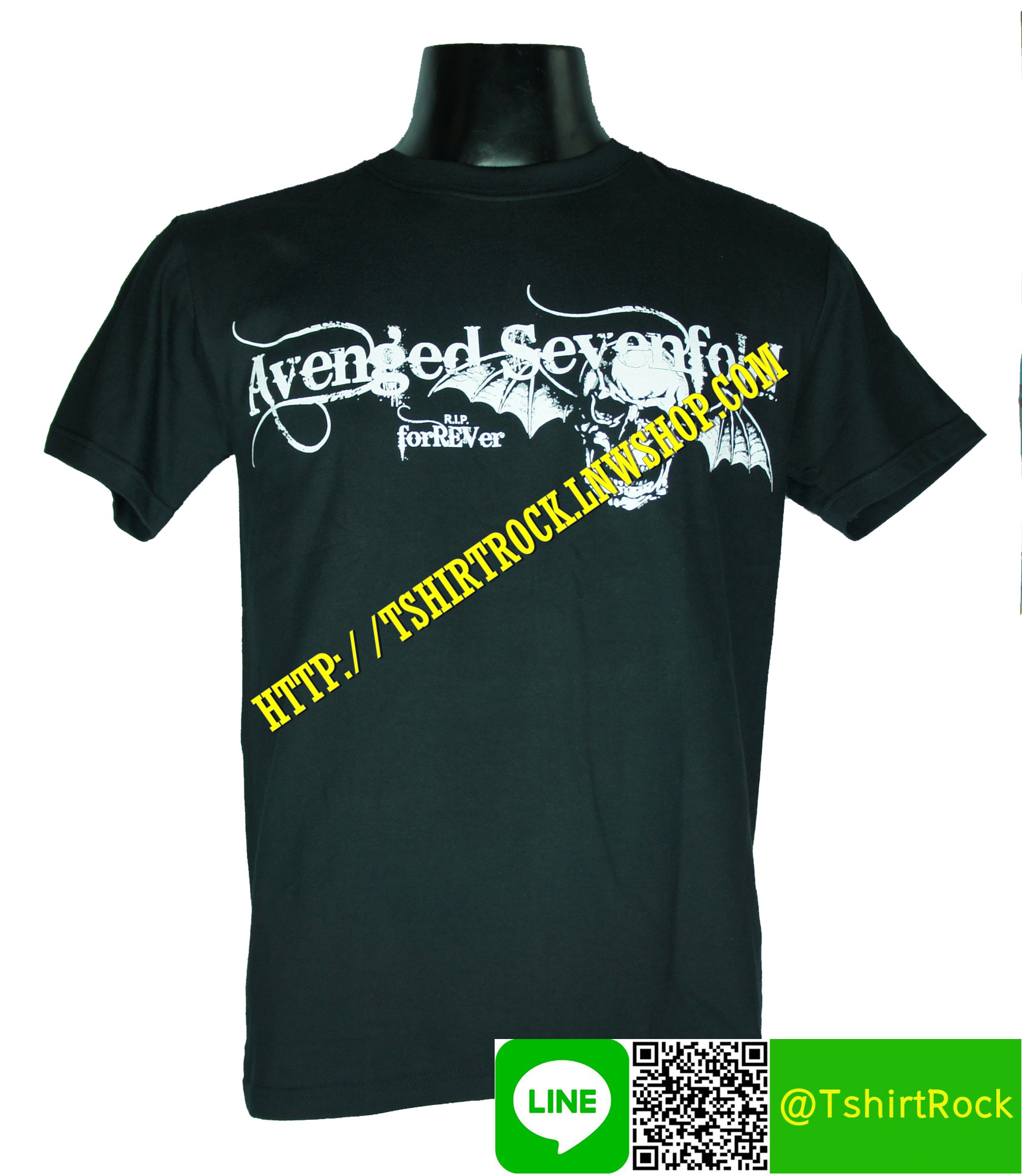 AVENGED SEVENFOLD เสื้อยืดวงร็อค เมทัล ดนตรี เสื้อวงอะเว็นจด์เซเวนโฟลด์ A7x1510