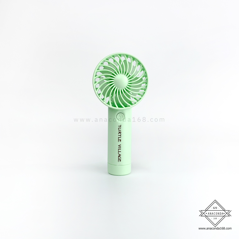 พัดลมพกพาพรีเมี่ยมมีสายคล้องมือ