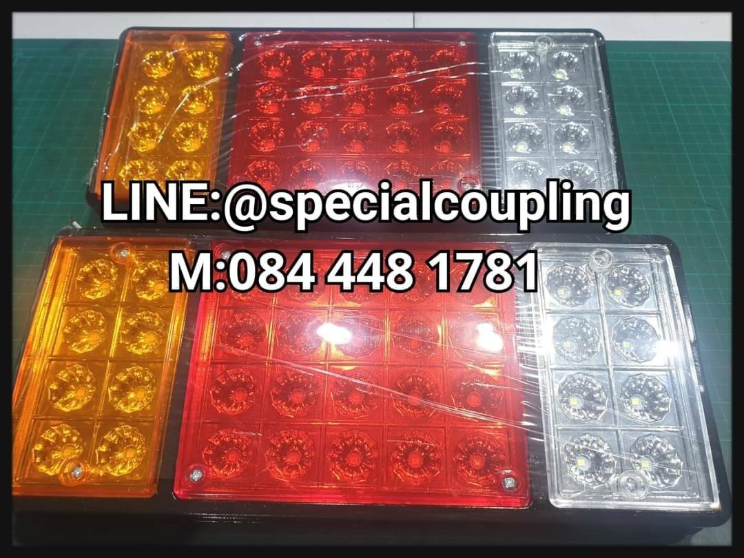 จำหน่ายไฟท้ายรถบรรทุก LED กันน้ำ 12V ขนาด กว้าง 139 มิล ยาว 320 มิล พร้อมส่งคะ สอบถามได้คะ