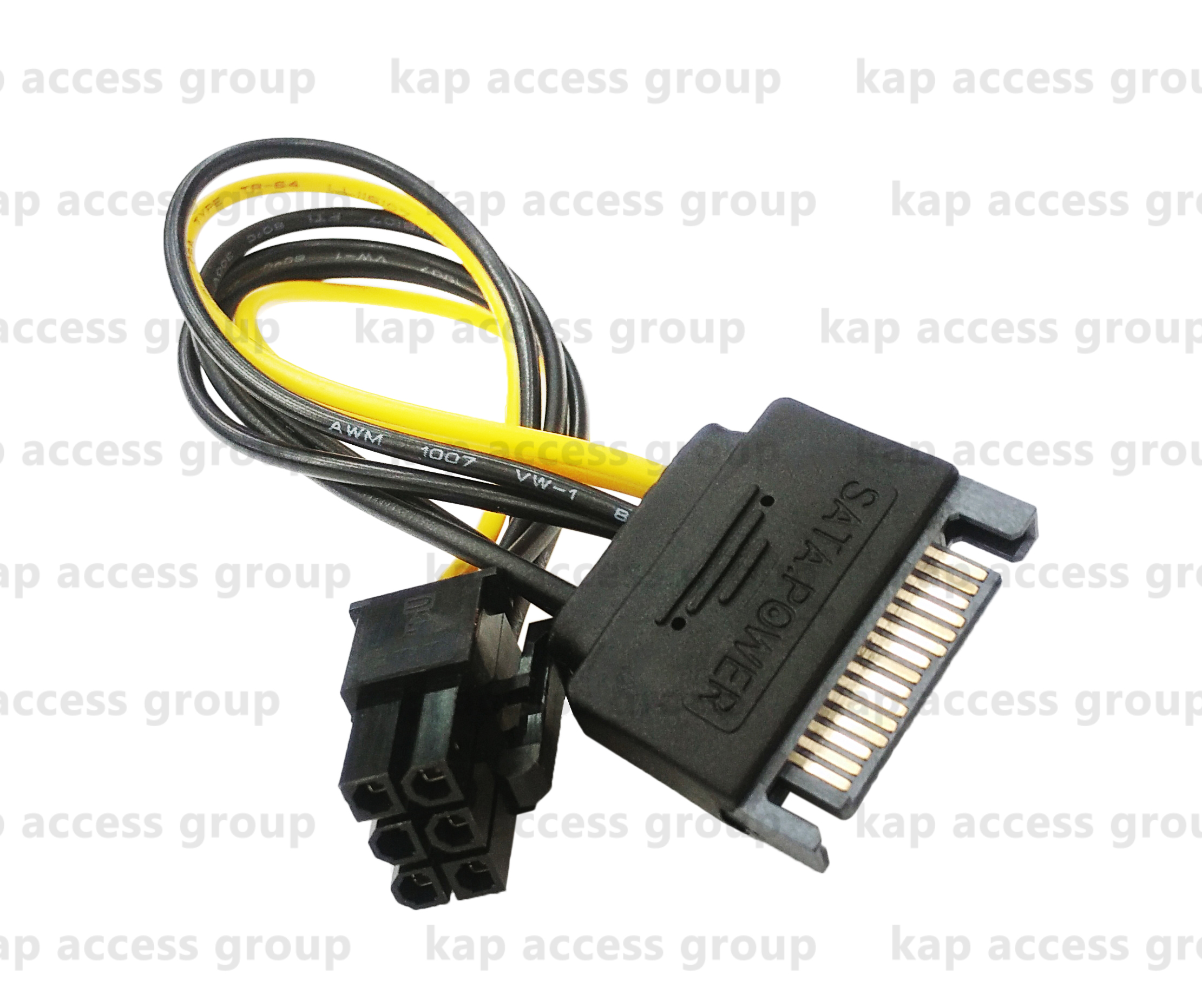 15pin SATA Power to 6pin PCI-e Adapter Cable