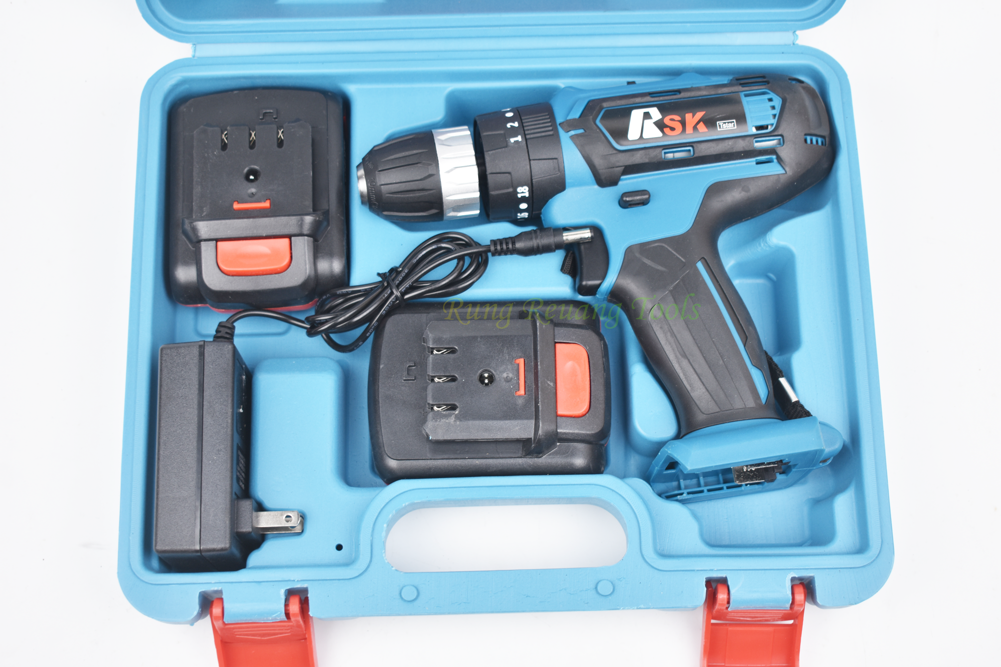 RSK สว่านไร้สาย 32V รุ่น 330DWE 3ระบบ เจาะกระแทกได้ พร้อมชุดอุปกรณ์